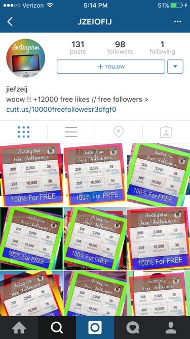 Illustration for article titled Dear God: Please Let Instagram's Algorithm Put Shitty Spammers In Their Place